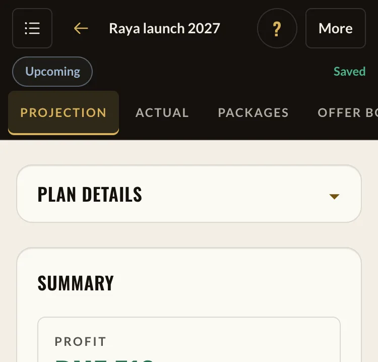 The same plan on a phone